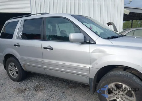 2003 Honda Pilot Ex из США, поврежденный, VIN 2HKYF184X3H523886
